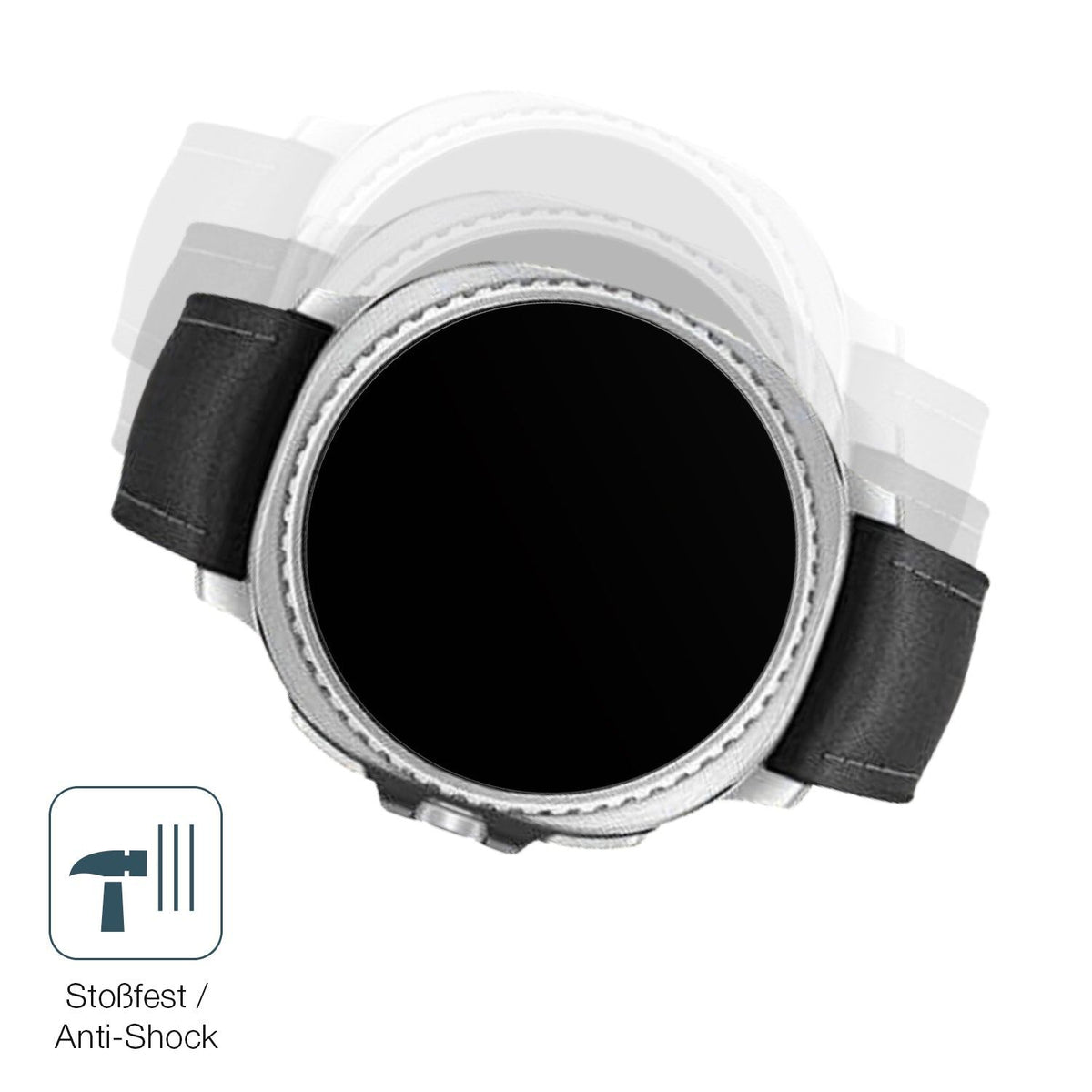 2x 9H Schutzfolie matt für Samsung Galaxy Watch8 Classic 46mm Panzerfolie