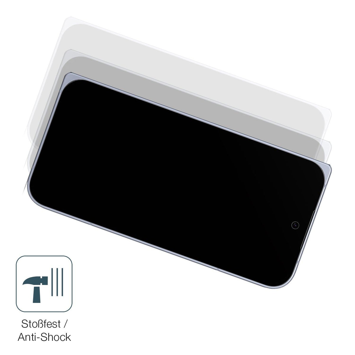2x 9H Schutzfolie matt für Google Pixel 10 Pro Fold Aussen-Display Panzerfolie