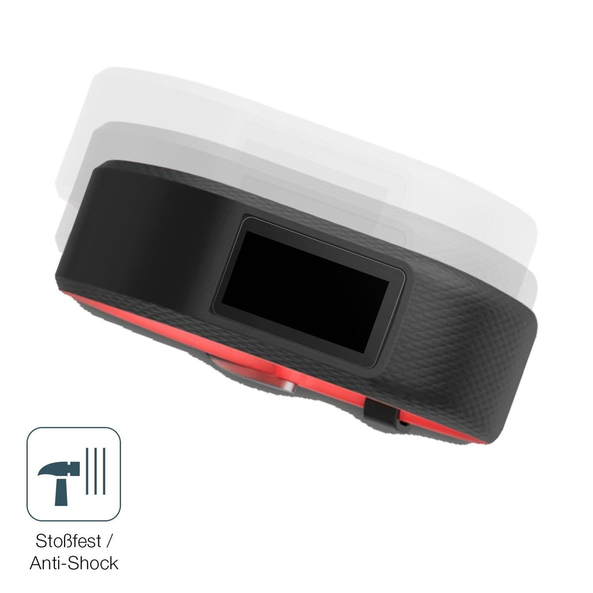 2x 9H Schutzfolie matt für Garmin Vivosport Panzerfolie
