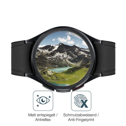2x 9H Schutzfolie matt für Samsung Galaxy Watch 6 Classic (43mm) Panzerfolie