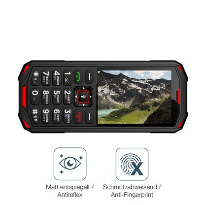 4x Schutzfolie matt für Sigma X-treme PA68 Display-Schutzfolie