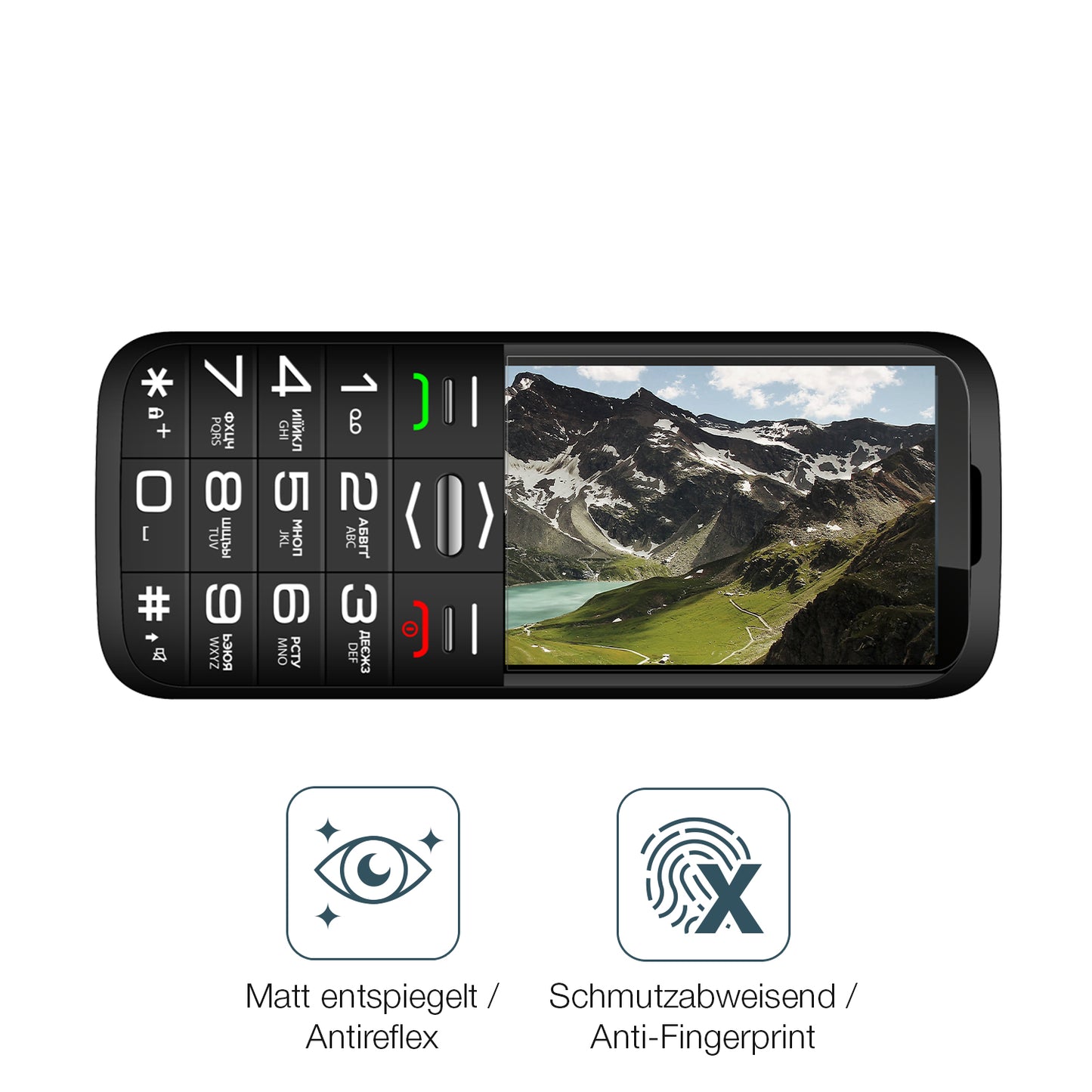 4x Schutzfolie matt für Sigma Comfort 50 Grace Display-Schutzfolie