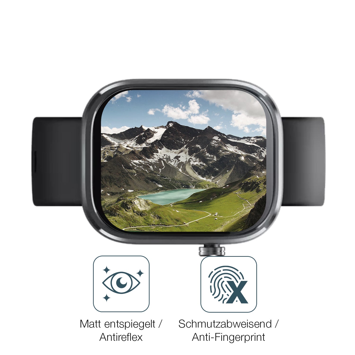 Schutz gegen Kratzer auf dem Mibro C4 Glas durch Schlüssel oder Ähnliches