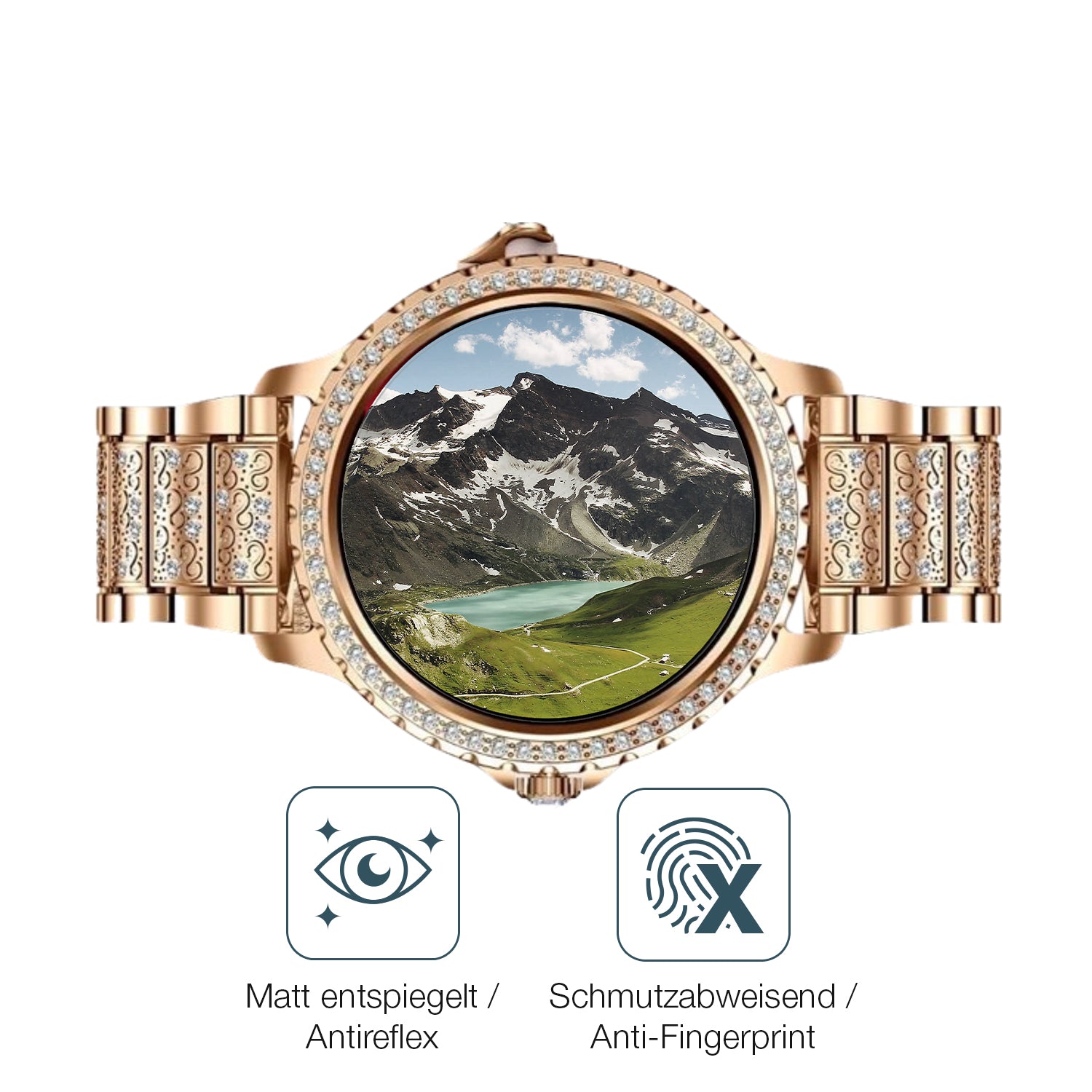Schutz gegen Kratzer auf dem LIGE BW1845A-CC 1.32 Zoll Glas durch Schlüssel oder Ähnliches