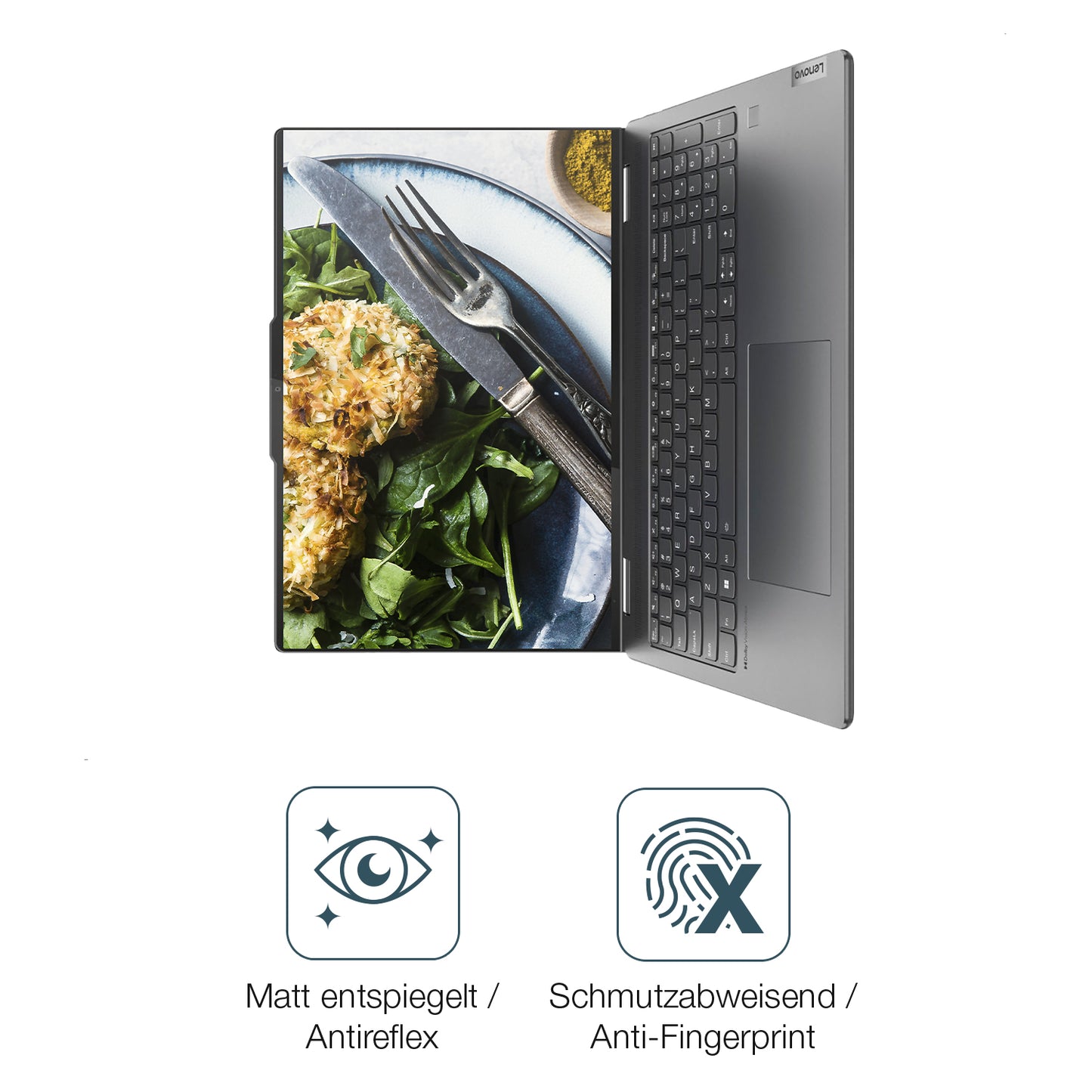 Schutz gegen Kratzer auf dem Lenovo Yoga 7i Gen 10 14 Zoll Glas durch Schlüssel oder Ähnliches