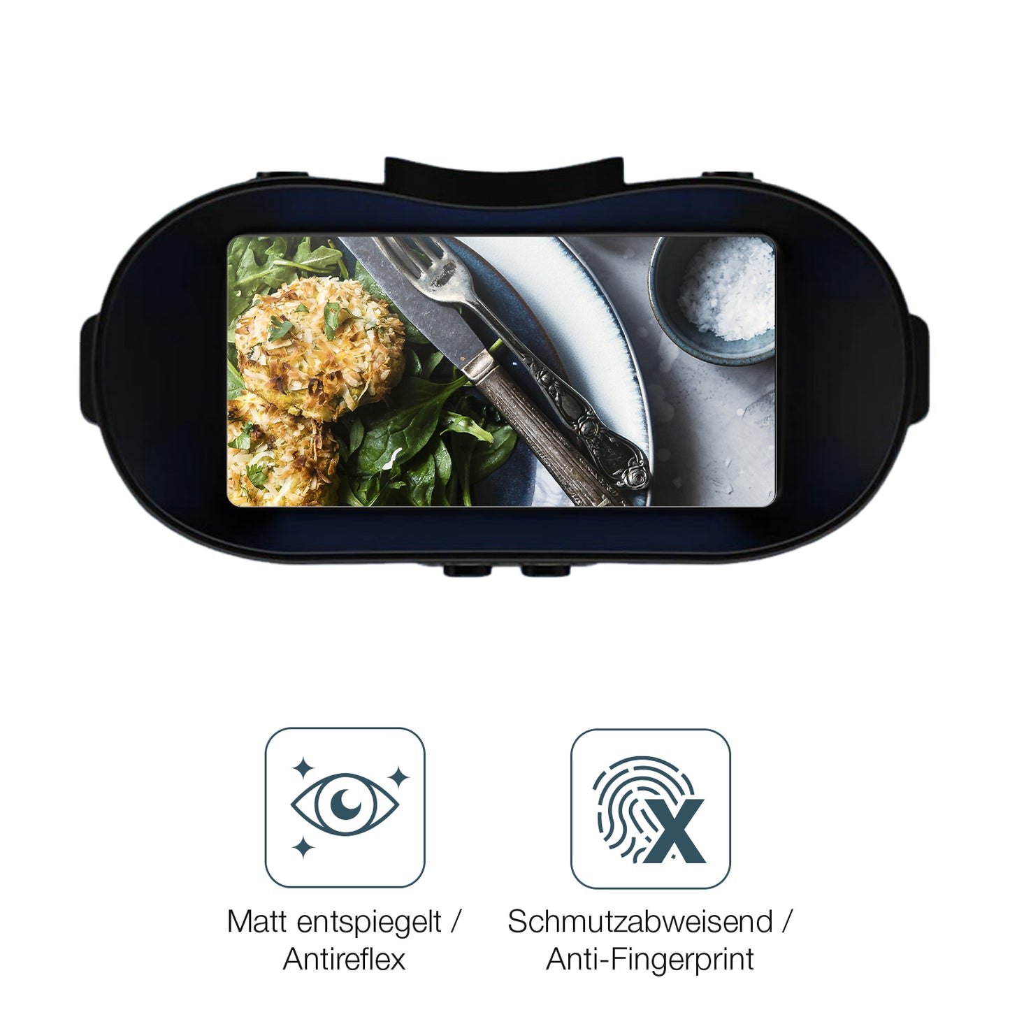 2x Schutzfolie matt für CIGMAN CNV02 Display-Schutzfolie