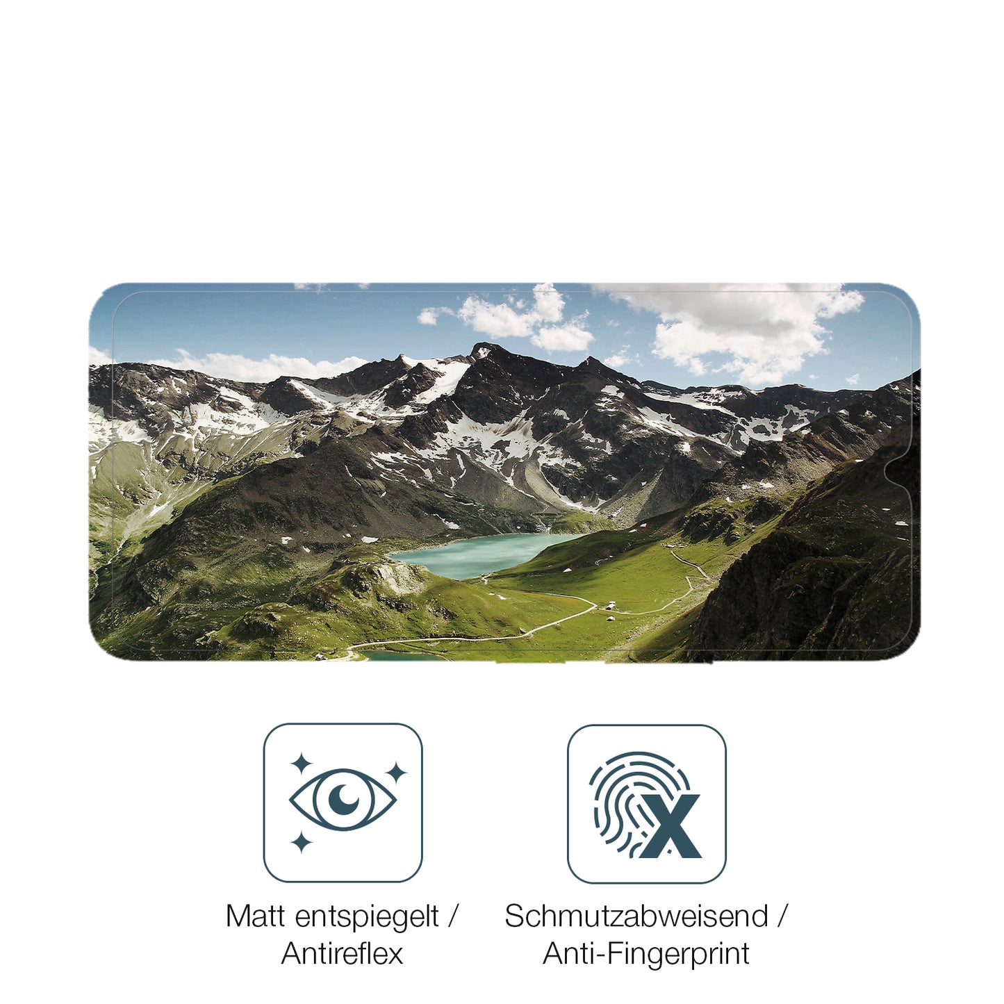 2x 9H Schutzfolie matt für Umidigi G100x Panzerfolie