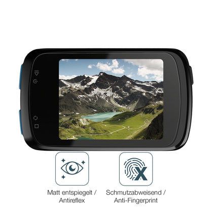 2x Schutzfolie matt für Geoid CC500 2.5 Zoll Display-Schutzfolie
