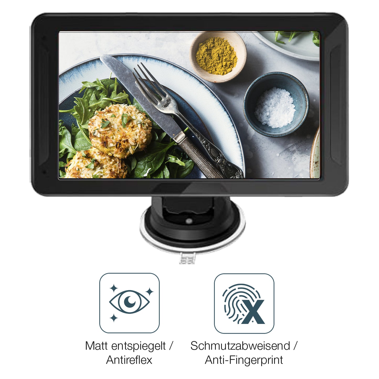 9H Hartbeschichtete, flexible Folie passend zugeschnitten für Lamto 7 Zoll RC18