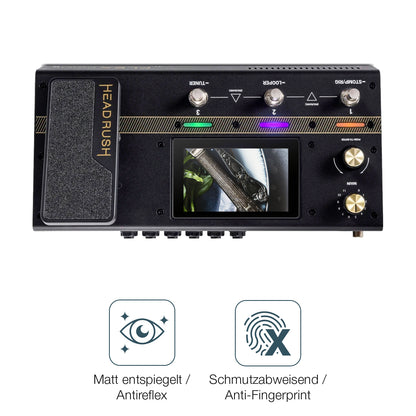 2x Schutzfolie matt für Headrush Flex Prime Display-Schutzfolie