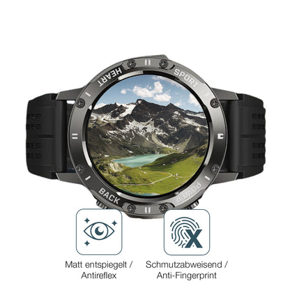 9H Hartbeschichtete, flexible Folie passend zugeschnitten für Gleisa 1.8 Zoll MP3 Player