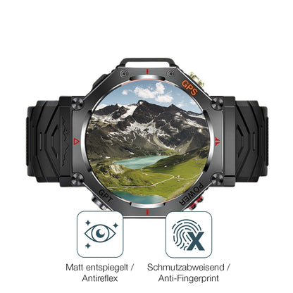 Schutz gegen Kratzer auf dem Rmana KC91 1.39 Zoll Glas durch Schlüssel oder Ähnliches