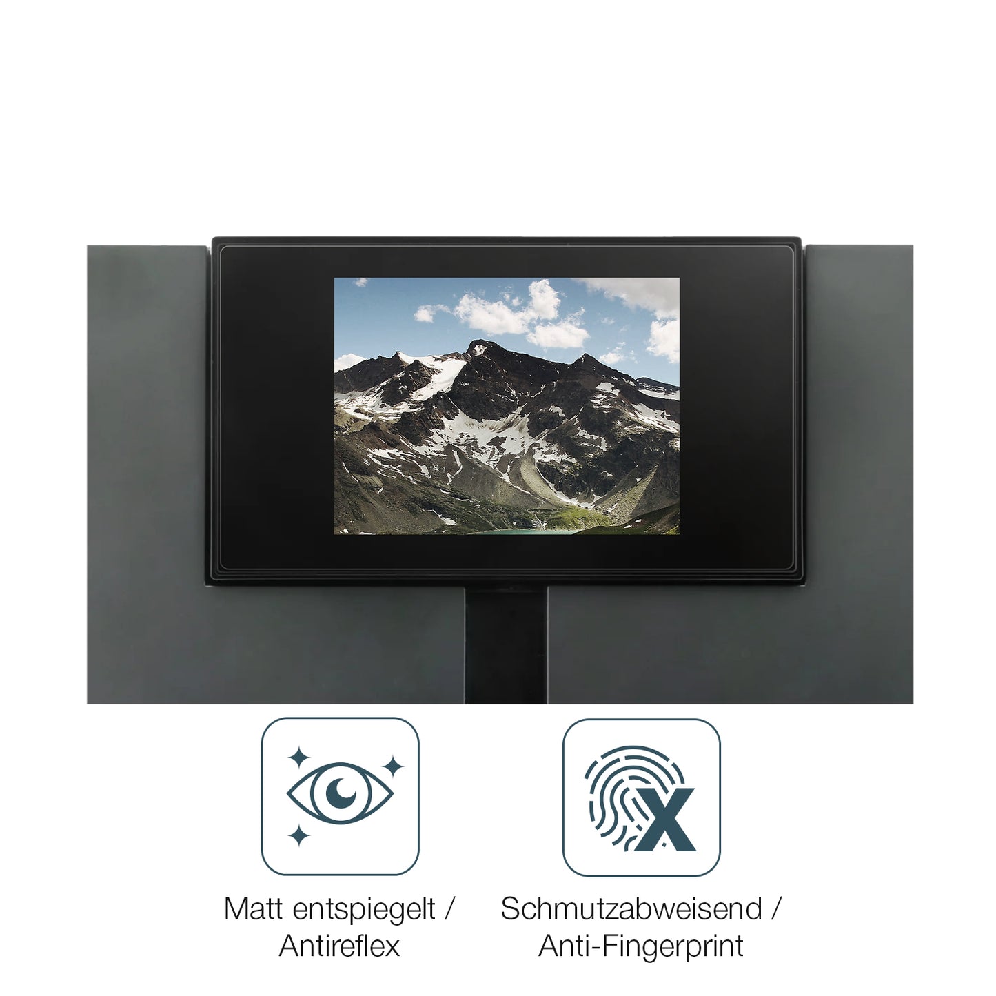 4x Schutzfolie matt für Jura Ena 5 Display-Schutzfolie