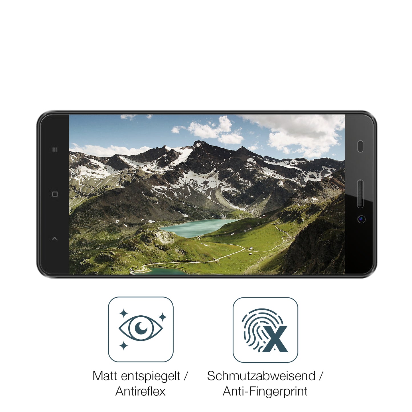 9H Hartbeschichtete, flexible Folie passend zugeschnitten für Oukitel C3