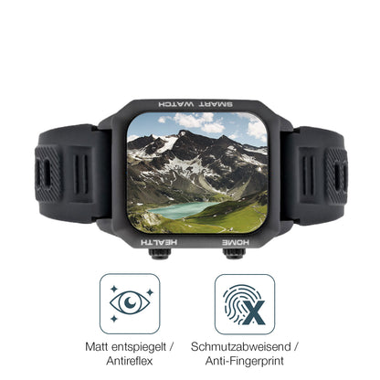 Schutz gegen Kratzer auf dem Watchmark Kardiowatch FOCUS Glas durch Schlüssel oder Ähnliches