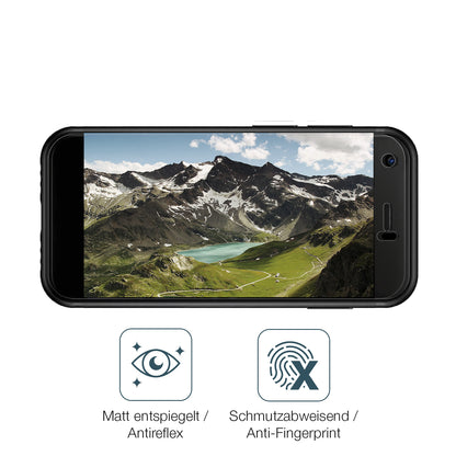 2x 9H Schutzfolie matt für YOHOPE 3G Mini Handy Panzerfolie