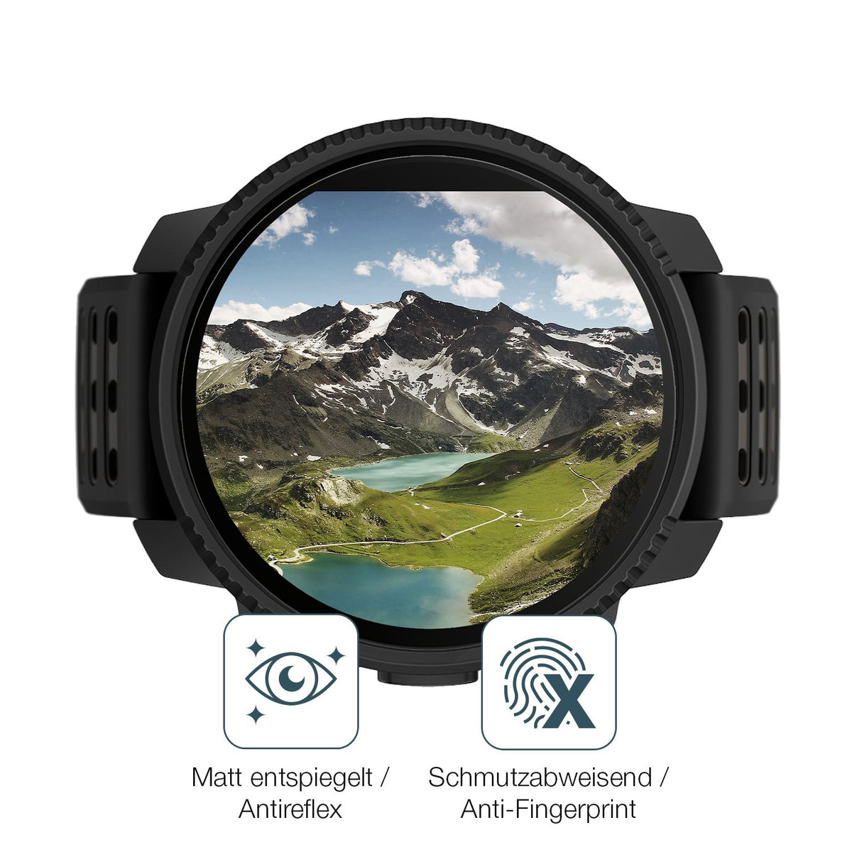 Schutz gegen Kratzer auf dem Suunto Vertical 2 Glas durch Schlüssel oder Ähnliches