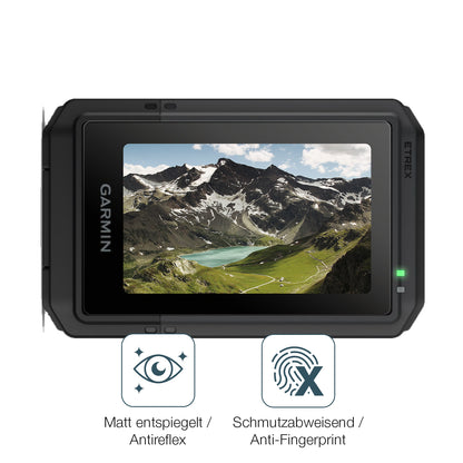 Schutz gegen Kratzer auf dem Garmin eTrex Touch 2025 Glas durch Schlüssel oder Ähnliches