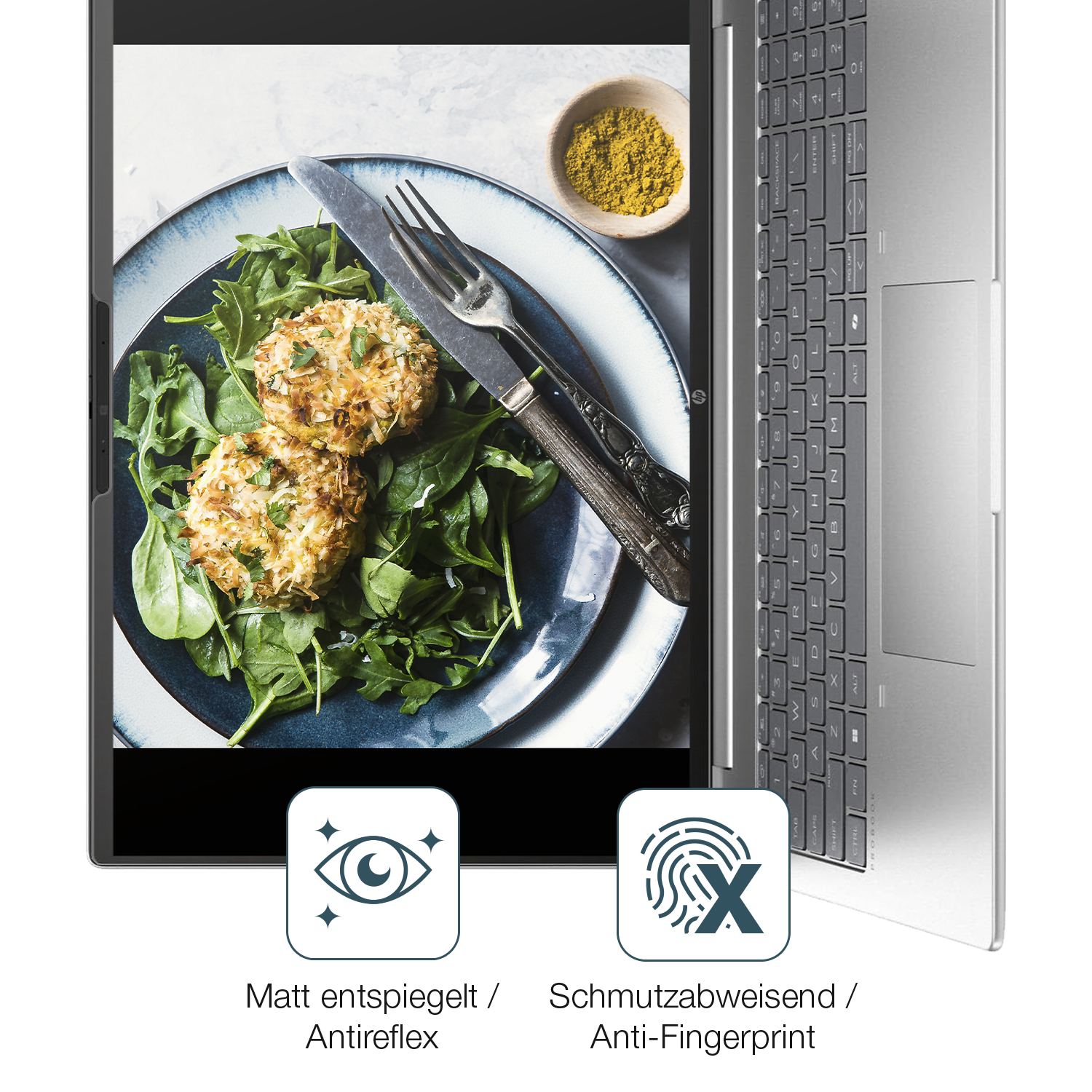 Schutz gegen Kratzer auf dem HP ProBook 460 G11 16 Zoll Glas durch Schlüssel oder Ähnliches