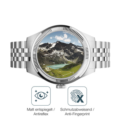 2x 9H Schutzfolie matt für Withings ScanWatch Nova Brilliant Panzerfolie