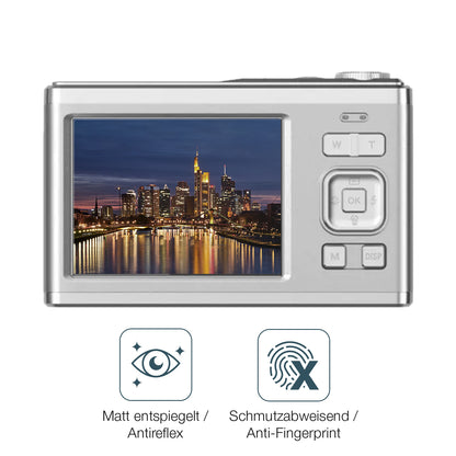 4x Schutzfolie matt für Agfa Photo Realishot DC9200 Display-Schutzfolie