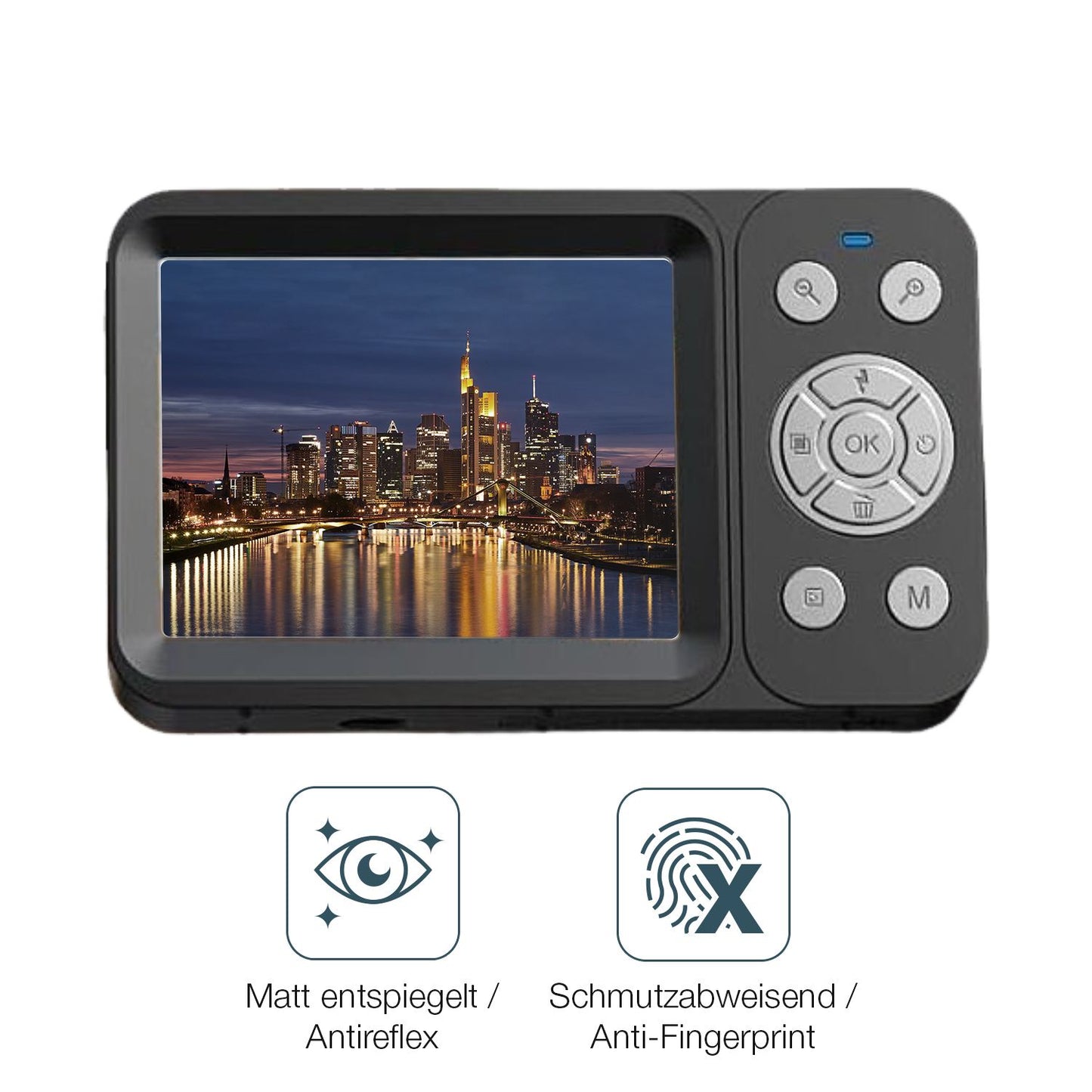 9H Hartbeschichtete, flexible Folie passend zugeschnitten für VXK CV01