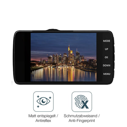 2x 9H Schutzfolie matt für WeBeqer K20S Dashcam Panzerfolie