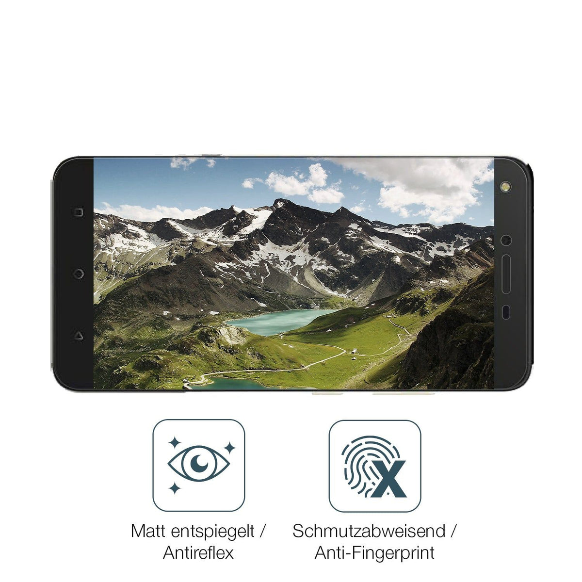 2x 9H Schutzfolie matt für Tecno Spark K7 Panzerfolie