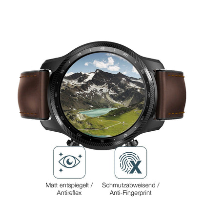 2x 9H Schutzfolie matt für Ticwatch Pro 3 Ultra Panzerfolie