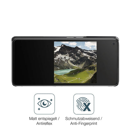 1x 9H Schutzfolie matt für Oppo K10 Pro Panzerfolie