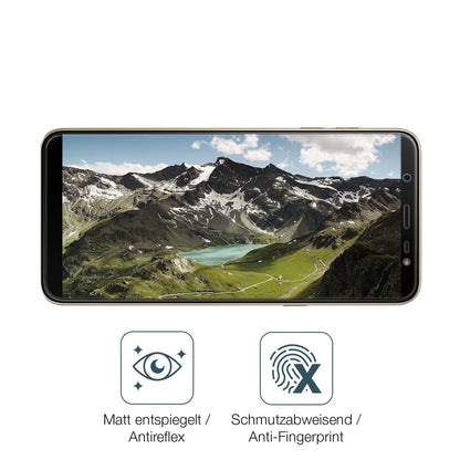 1x 9H Schutzfolie matt für Samsung Galaxy J8 Panzerfolie