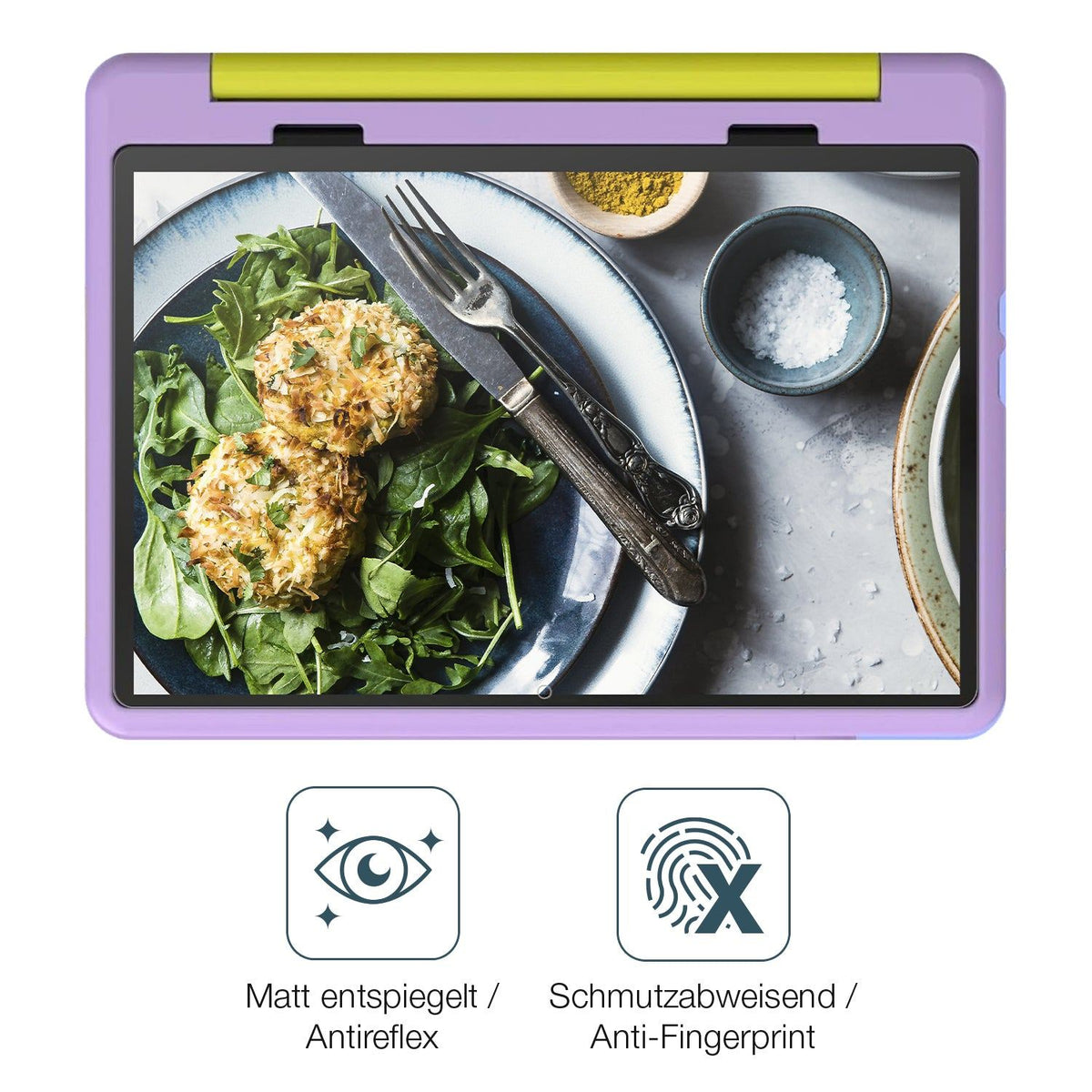2x 9H Schutzfolie matt für Cheerjoy Kinder Tablet 10 Zoll Panzerfolie