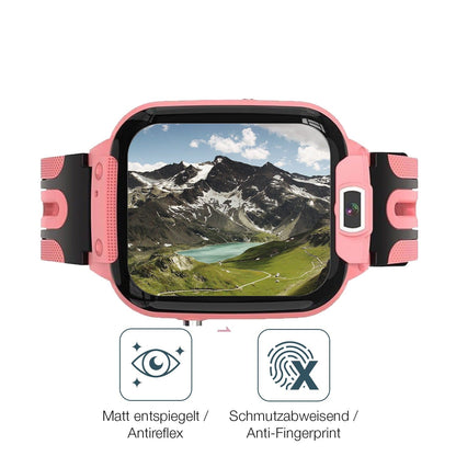 2x 9H Schutzfolie matt für Clleylise Kinder Smartwatch Panzerfolie