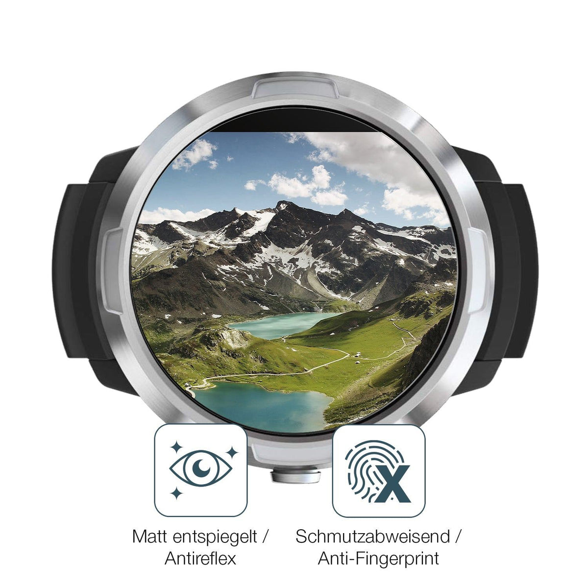2x 9H Schutzfolie matt für Suunto D5 Tauchcomputer Panzerfolie