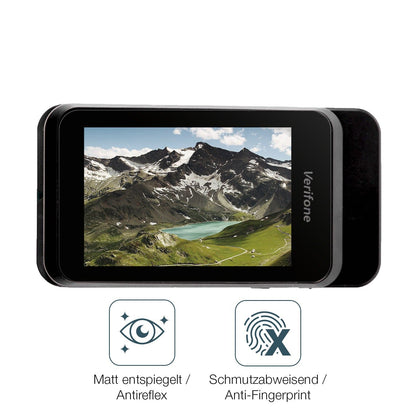 2x 9H Schutzfolie matt für Verifone e280s Panzerfolie