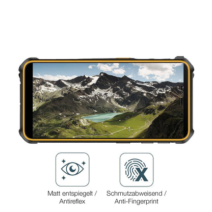 2x 9H Schutzfolie matt für Ulefone Armor X12 Pro Panzerfolie