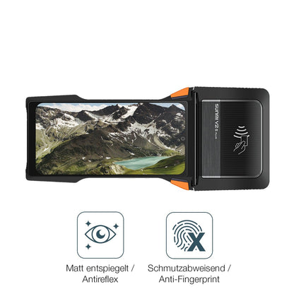 2x 9H Schutzfolie matt für sunmi V2s Plus Panzerfolie