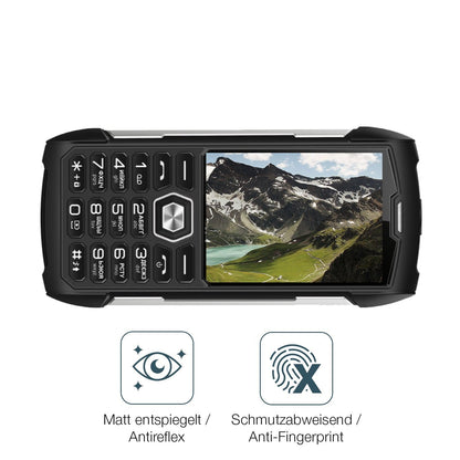 2x 9H Schutzfolie matt für Sigma X-treme PK68 Panzerfolie