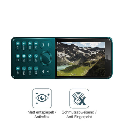 2x 9H Schutzfolie matt für Benco P27 Panzerfolie