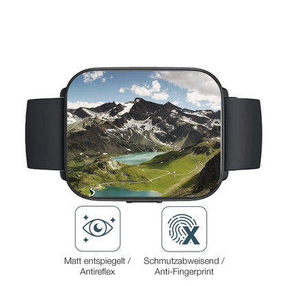 2x 9H Schutzfolie matt für Xiaomi Mibro Watch C2 Panzerfolie