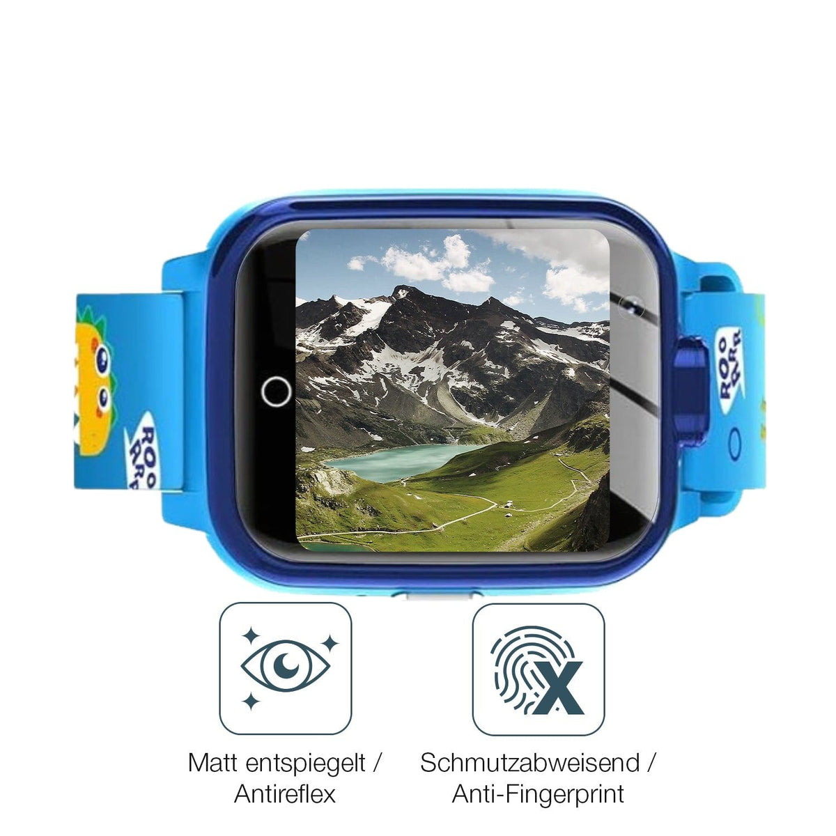 2x 9H Schutzfolie matt für LiveGo T10-T13 Panzerfolie