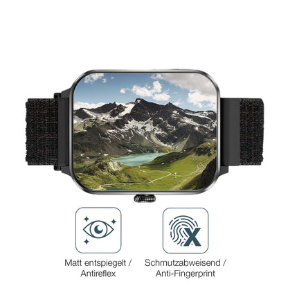 2x 9H Schutzfolie matt für IOWODO R50pro 1.85 Zoll Panzerfolie