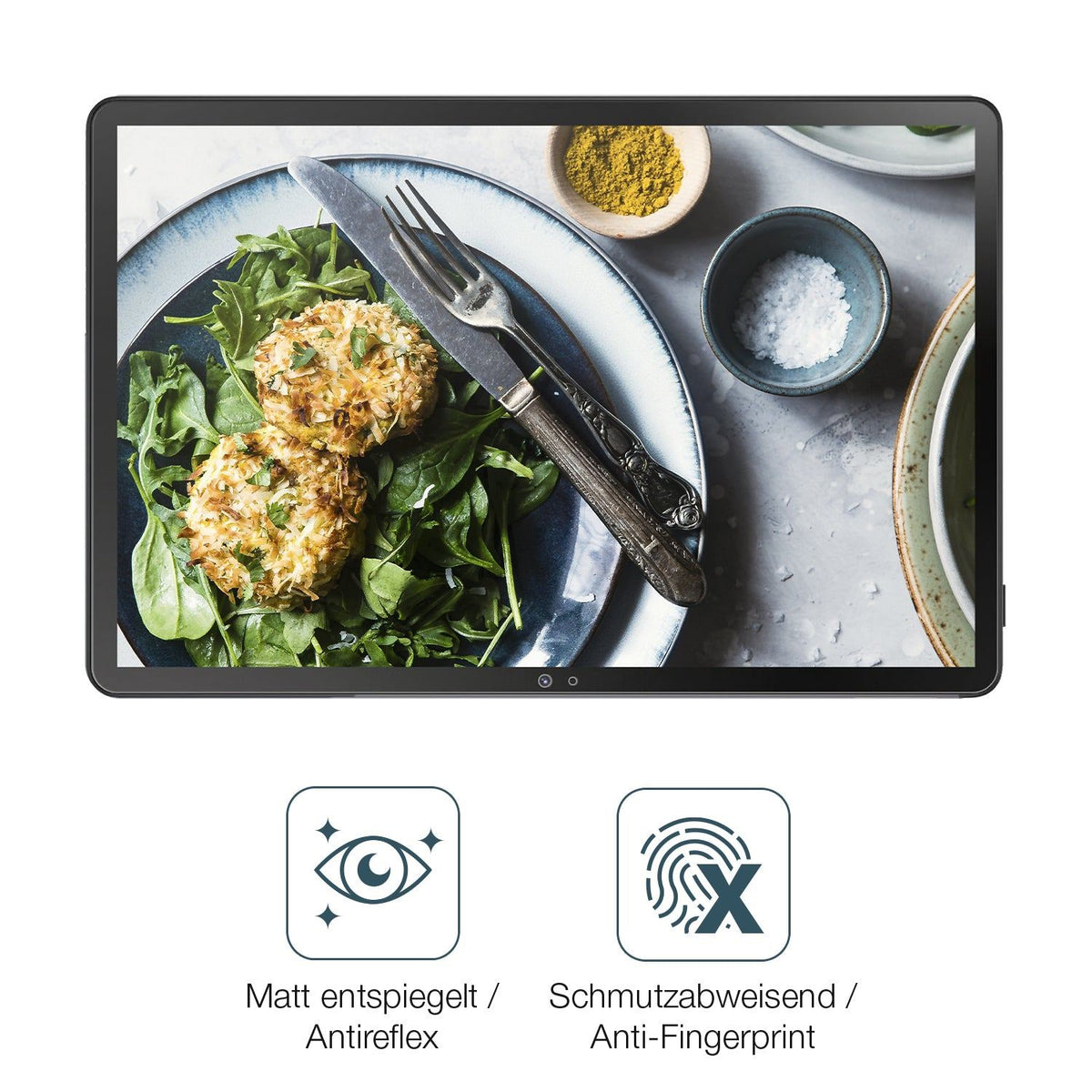 2x 9H Schutzfolie matt für Doogee U11 Pro Panzerfolie