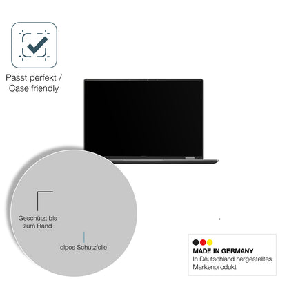 2x 9H Schutzfolie matt für Asus Vivobook S 16 Flip TP3607SA Panzerfolie