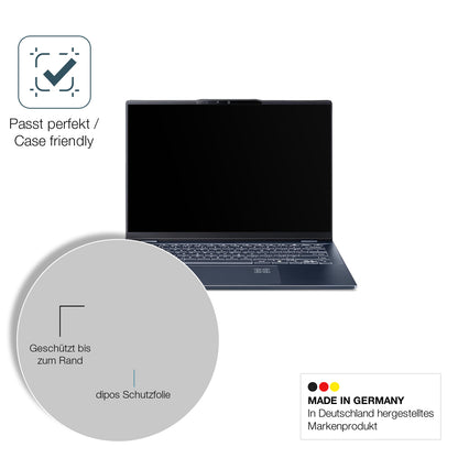 2x 9H Schutzfolie matt für Acer Swift 16 AI Panzerfolie