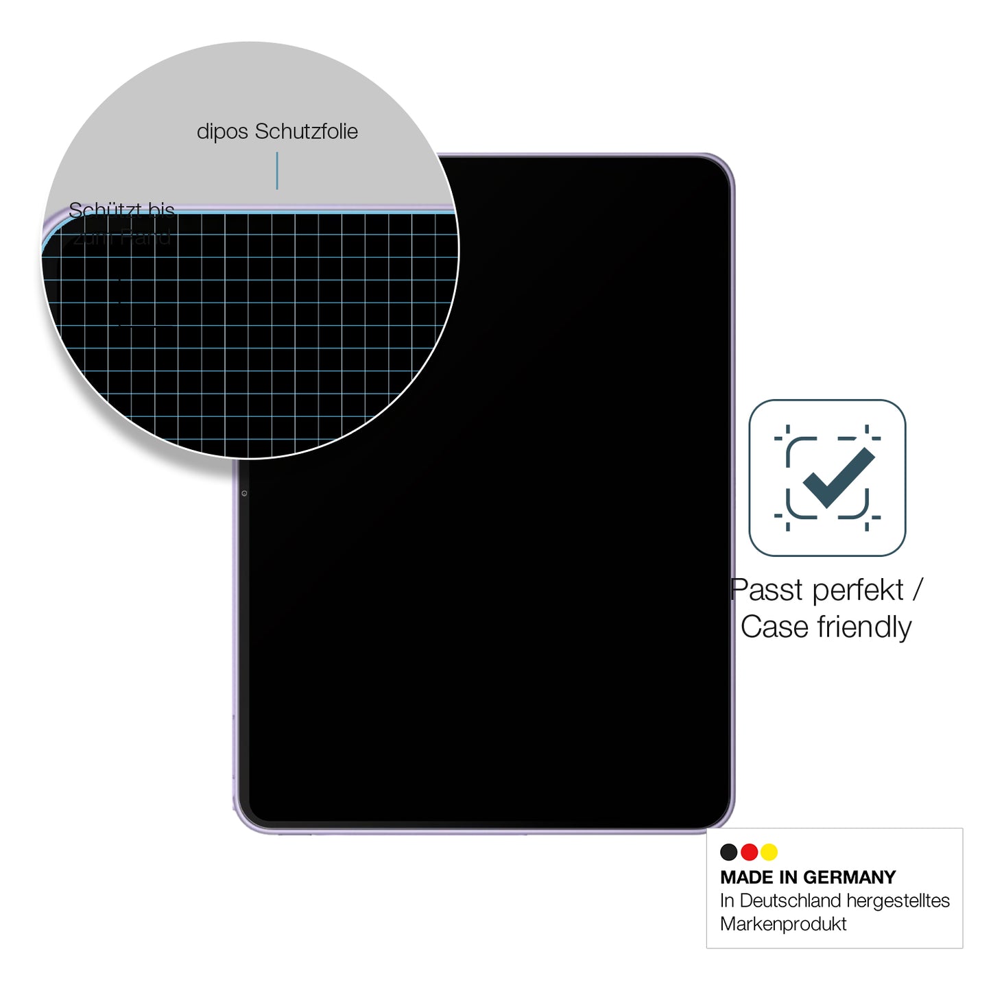 2x 9H Schutzfolie matt für OnePlus Pad 3 Panzerfolie