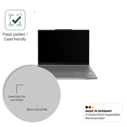 2x 9H Schutzfolie matt für Lenovo ThinkPad L13 Gen 6 Panzerfolie