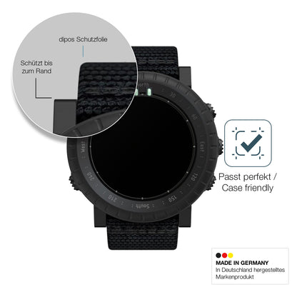 2x 9H Schutzfolie matt für Suunto Core Alpha Panzerfolie