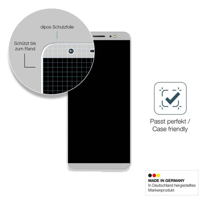 1x 9H Schutzfolie matt für Tecno Camon I Panzerfolie