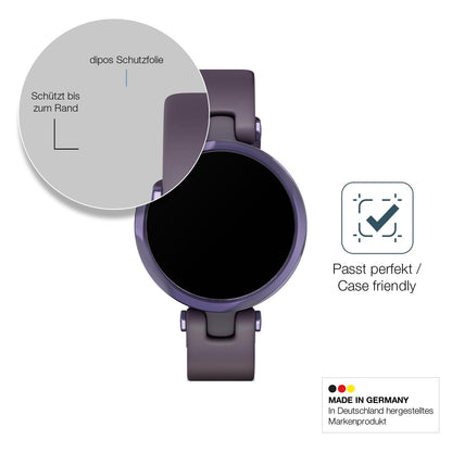 2x 9H Schutzfolie matt für Garmin Lily Sport Smartwatch Panzerfolie
